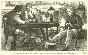 Ilustrace pro Toma Browna v Oxfordu od Thomase Hughese