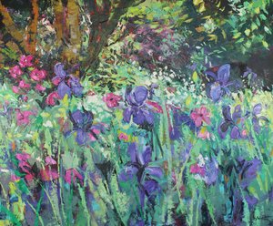 Iris Garden od Sylvia Paul
