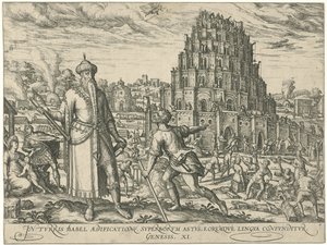 Toren van Babel Obrázky a obrázky knih (název série) od Symon Novelanus (attributed to)