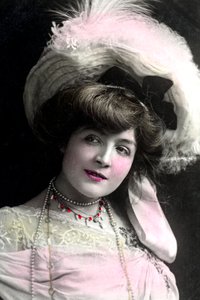 Cora Brown-Potter 1857-1936, americká herečka, začátek 20. století. od TC Turner