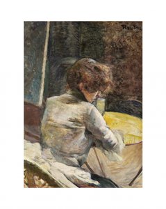 Čekání (cca 1887) od TOULOUSE LAUTREC