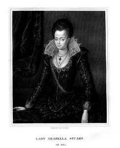 Lady Arabella Stuart, vévodkyně ze Somersetu, 1826.
