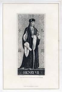 Anglický Jindřich VII., 19. století.