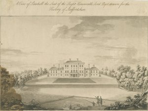 Patshull House: sépiová kresba, nd [konec 18. století]