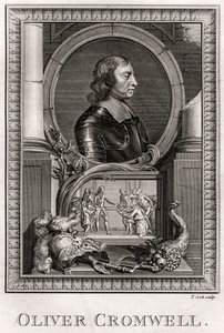 Oliver Cromwell, 1775 od T. Cook