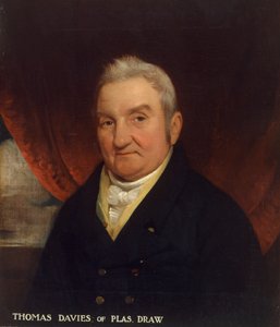 Thomas Davies z Plas Draw (olej na plátně) od T. Jones