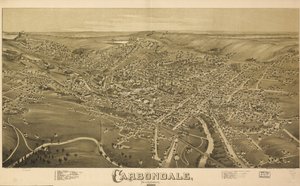 Carbondale, Pennsylvania, 1890. od T. M. Fowler