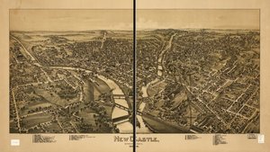 New Castle, Pennsylvania 1896 od T. M. Fowler
