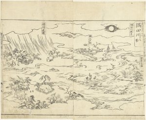 Osm pohledů na řeku Sumidu Sumidagawa hakkei (název na objektu) Ehon kojidan (název série na objektu)