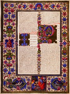 Pavlův první dopis Korinťanům z II. dílu Bible z Borso d