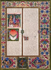 Kniha moudrosti, z I. dílu Bible z Borso d