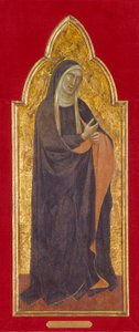 Mourning Virgin (Tempera and Gold on Wood) od Taddeo Gaddi