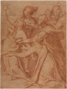 Zázrak svatého Filipa Benizziho: Uzdravení démonické ženy, c. 1557.