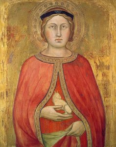 Svatá Anežka od Taddeo di Bartolo