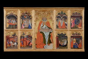 San Gimignano trůní osm příběhů svého života od Taddeo di Bartolo