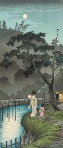 Mond v Sekiguchi od Takahashi Hiroaki