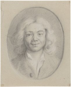 usměvavý mladý muž od Tako Hajo Jelgersma (attributed to)