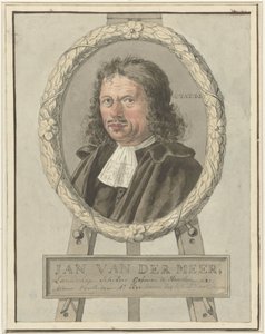 Portret van Johannes van der Meer de Oude, in lauwerkrans op schildersezel   1386609   cs       czech Successfully Translated  Original: De Tonty Suing for Peace in the Iroquois Village. January 2, 1680 Translat: De Tonty Suing for Peace in the Iroquois Vi od Tako Hajo Jelgersma (possibly)