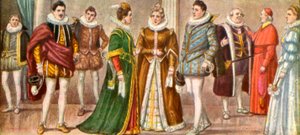 Kostým Milanesi v roce 1598 od Tancredi Scarpelli