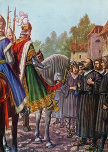 Frederick Barbarossa v roce 1158 požádal jeho obyvatelé o obnovu Lodi od Tancredi Scarpelli