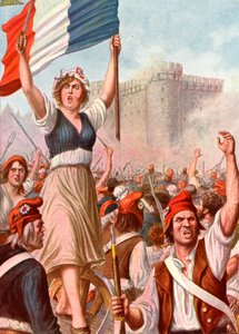 Francouzská revoluce – dobytí Bastily od Tancredi Scarpelli