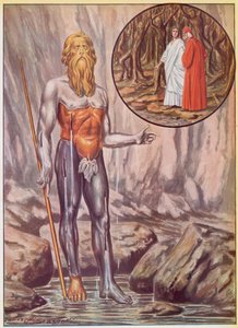 Ilustrace k Dantově Božské komedii od Tancredi Scarpelli