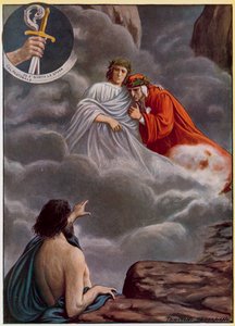 Ilustrace k Dantově Božské komedii od Tancredi Scarpelli