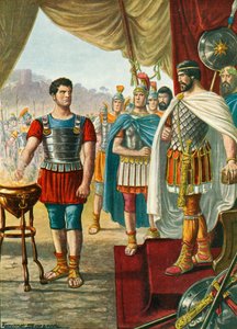 Mucius Scaevola od Tancredi Scarpelli