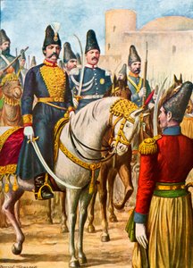 Nasradin-Shah, král perský od Tancredi Scarpelli