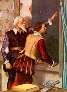 Astrolog Micer Codro ukazuje Vasco Nunez di Balboa hvězdu svého osudu. od Tancredi Scarpelli