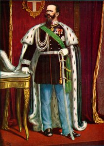 Viktor Emanuel II., první král Itálie od Tancredi Scarpelli