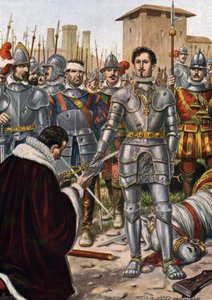 Italská válka (1521-1526): bitva u Pavie (24. února 1525) od Tancredi Scarpelli