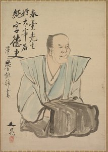Imaginární portrét Shundai Dazai