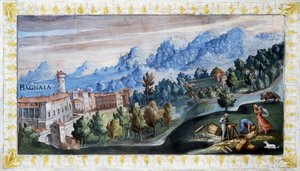 Pohled na Bagnaia od Tarquinio Ligustri