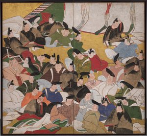 Třicet šest nesmrtelných básníků, polovina 1700. od Tatebayashi Kagei