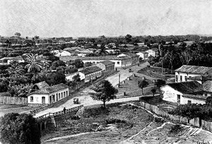 Manaos, Brazílie, 1895.
