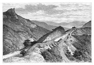Bhor Ghat, poblíž Khadala, Indie, 1895. od Taylor