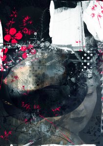 China Delight, 2015 (kombinovaná média na plátně) od Teis Albers