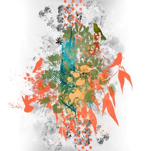 Tree of Birds, 2016 (koláž na plátně) od Teis Albers