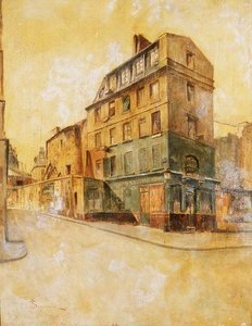 Montmartre od Telemaco Signorini
