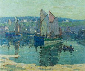 Concarneau (olej na plátně)