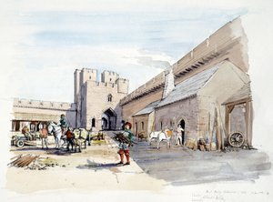 Hrad Etal, c1513, c1990-2010 od Terry Ball