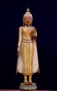 Stojící Buddha, styl Rattanakosin od Thai School