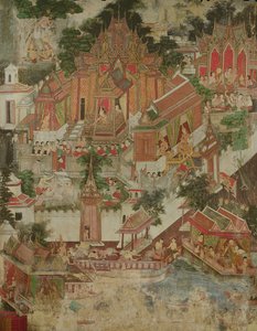 Vessantara Jataka, Wat Suwannaram, Thonburi, 1831 od Thai School