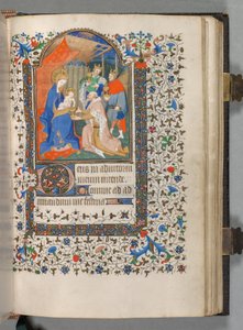 Kniha hodin (Užití Paříže): Fol. 67r, Klanění mudrců