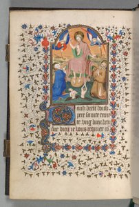 Kniha hodin Použití Paříže: Fol. 204v, Poslední soud, c. 1420.