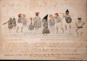Sketch of Gurkha life at Dehra Dun, c.1821 (akvarel na papíře) od The Hon. Frederick Shore