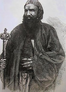 Athanasius Stephanos, syrský pravoslavný biskup od The Illustrated London News