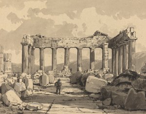 Parthenon, Uvnitř