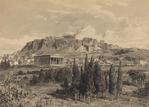 Héfaistova chrámu od Themistocles von Eckenbrecher